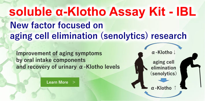 Oral ingestion of senolytics restores α-Klotho