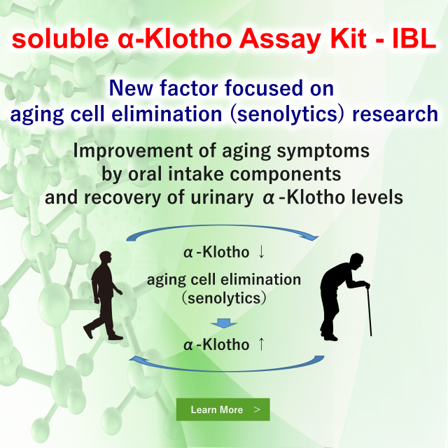 Oral ingestion of senolytics restores α-Klotho