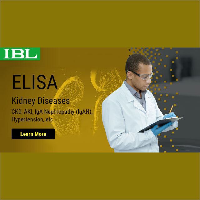 ELISA - Kidney Diseases, CKD, AKI, IgAN, Hypertension, etc.